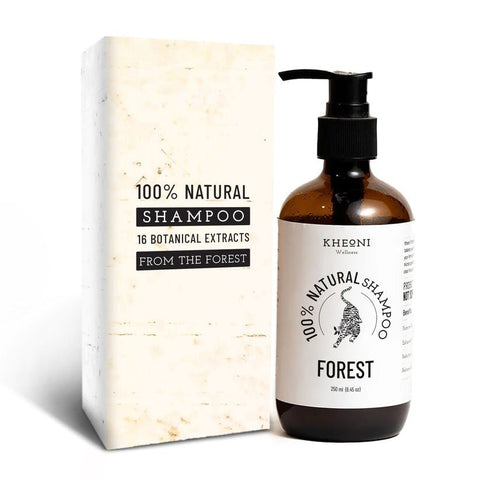 100% Natural Forest Shampoo for Men and Women - 250 ml | Pure Organic with No Preservatives | Herbal, Maintains Scalp pH Balance - Enhanced Hydration for Hair - Balances Scalp Microbiome - Promotes Hair Growth