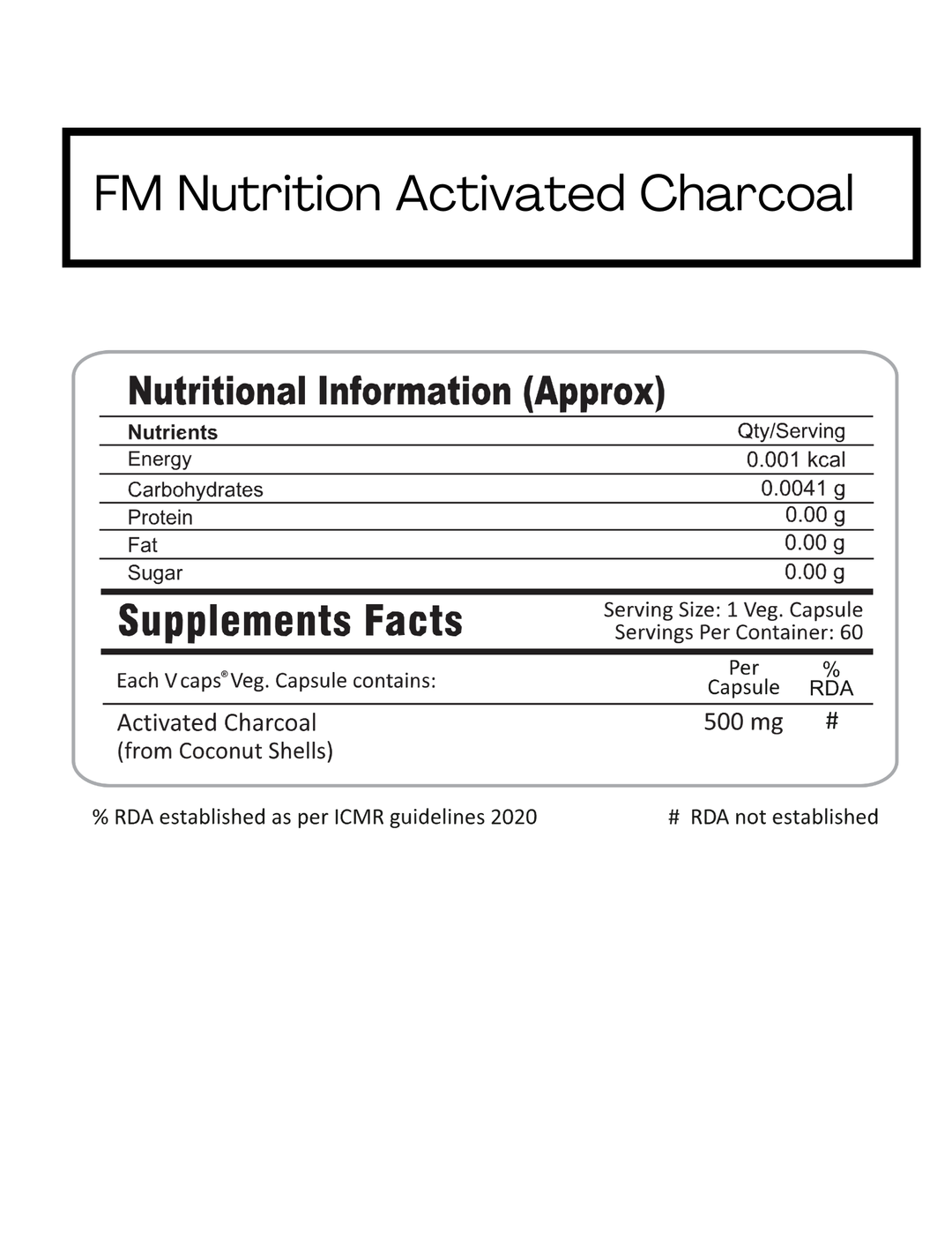 Activated Charcoal supplement fact.png