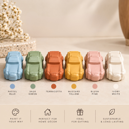 DIY Car Painting Kit for Kids & Adults | Paint Your Own Car Craft Kit | Creative Art & Personalised Decor