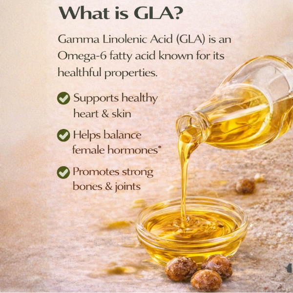 Pure Nutrition Evening Primrose Oil Source of GLA (Gamma Linolenic Acid)