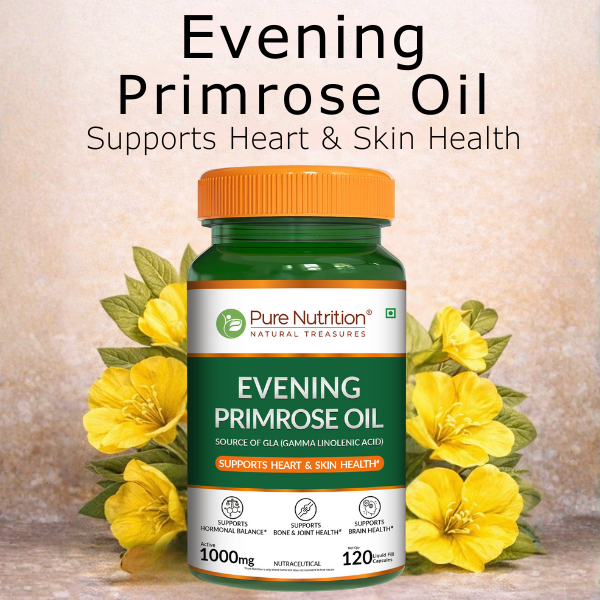 Pure Nutrition Evening Primrose Oil Source of GLA (Gamma Linolenic Acid)