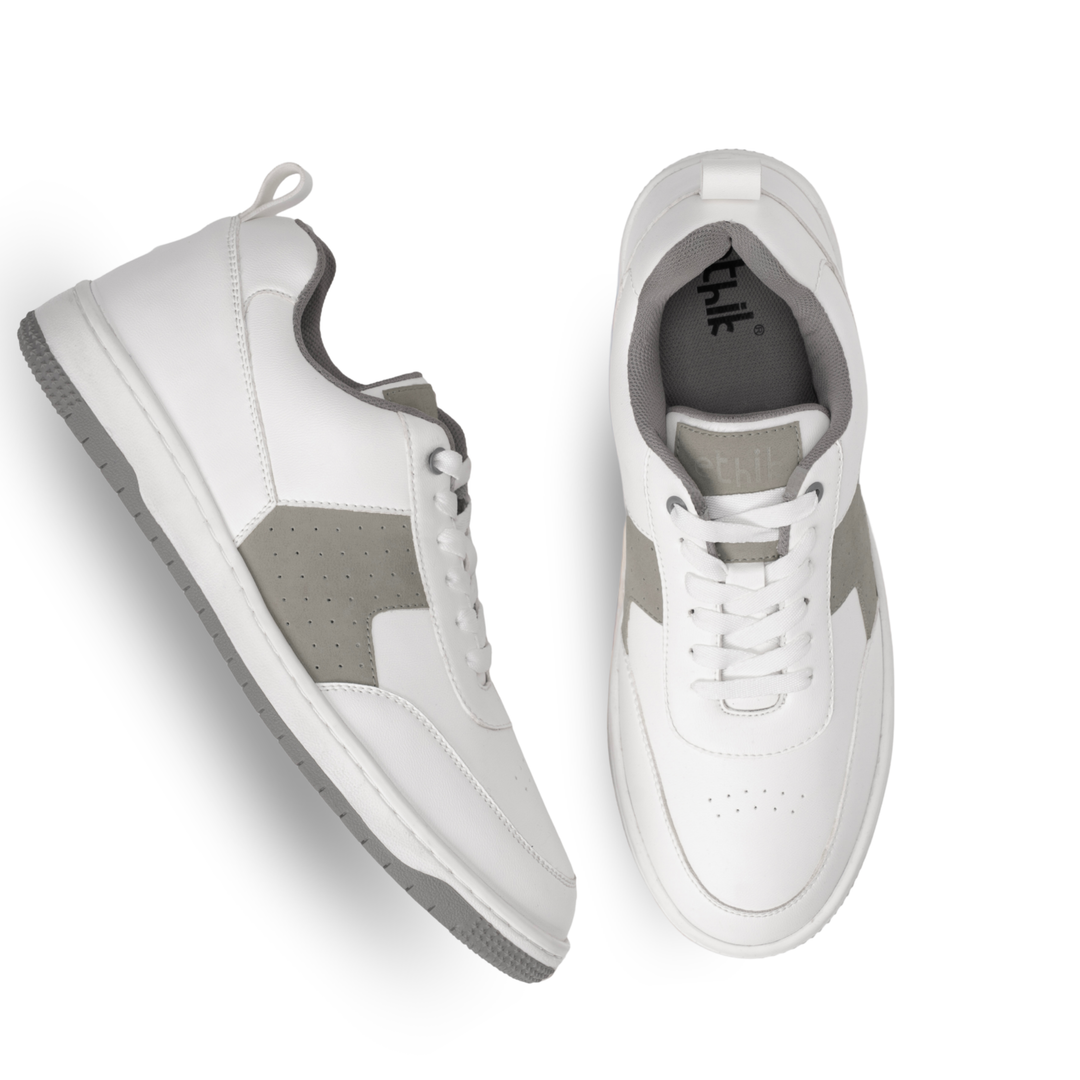 Ace Gray Panel Sneakers