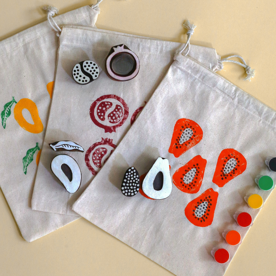 Gubbachhi Stamp art fruits