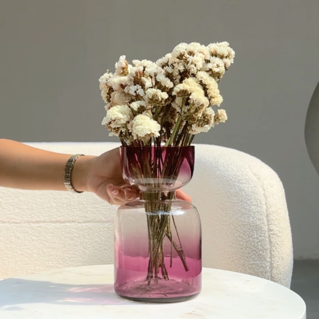 Muun Home Natural Dried Statice Flower Bunch