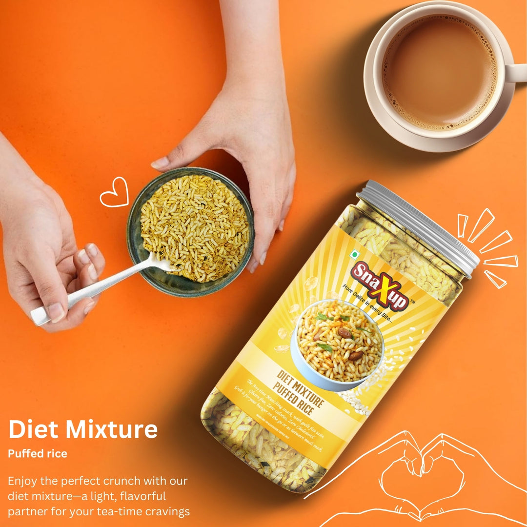 Snaxup Diet Mixture Puffed Rice 250g