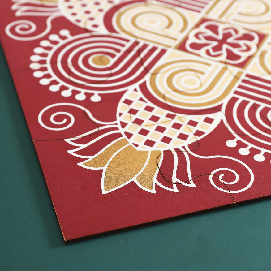 Mandana Rangoli Puzzle Set