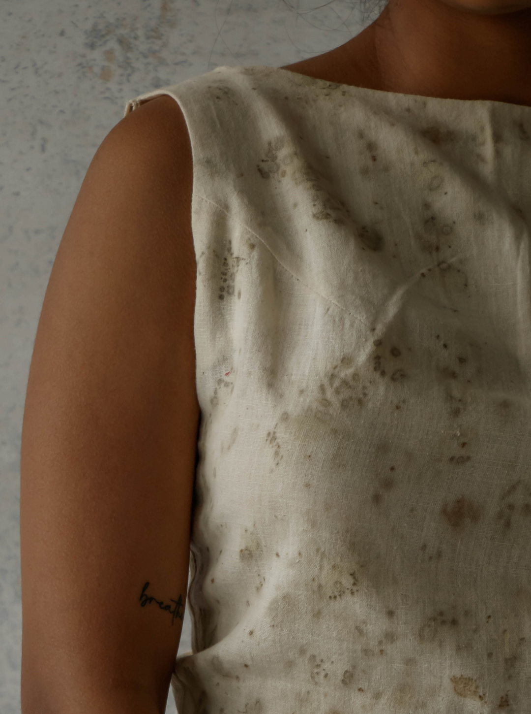 Unborn Studio HYMN OF HOPE - Tie back top