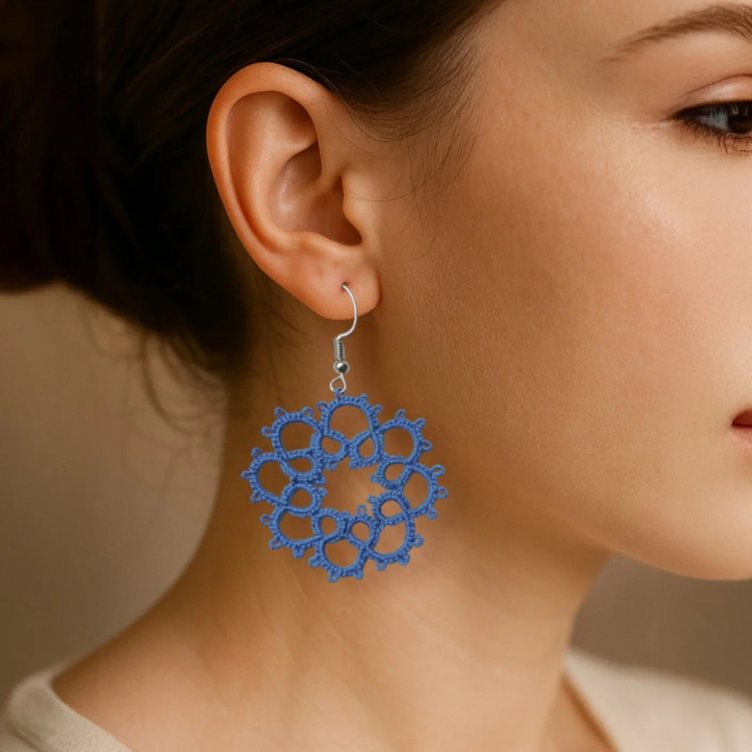 Knots To Nodes Azure Dream Earrings