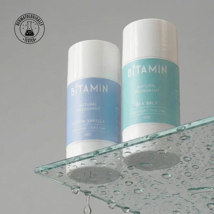 Bitamin Couple Pack 2 Natural Deodorant - 30 Grams Each