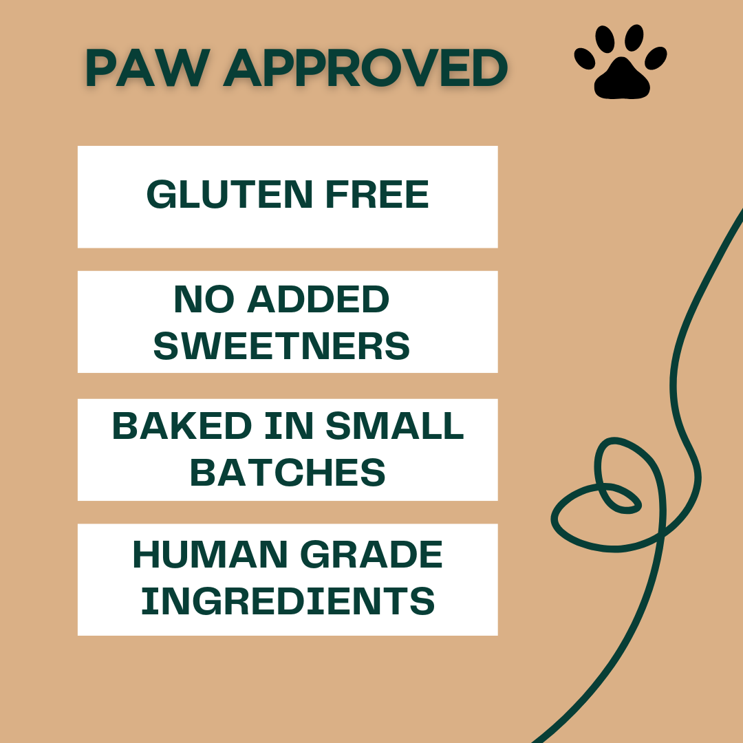 Paws For Greens Vegan Treats- Carrot and Pumpkin Flavour - 100 gm