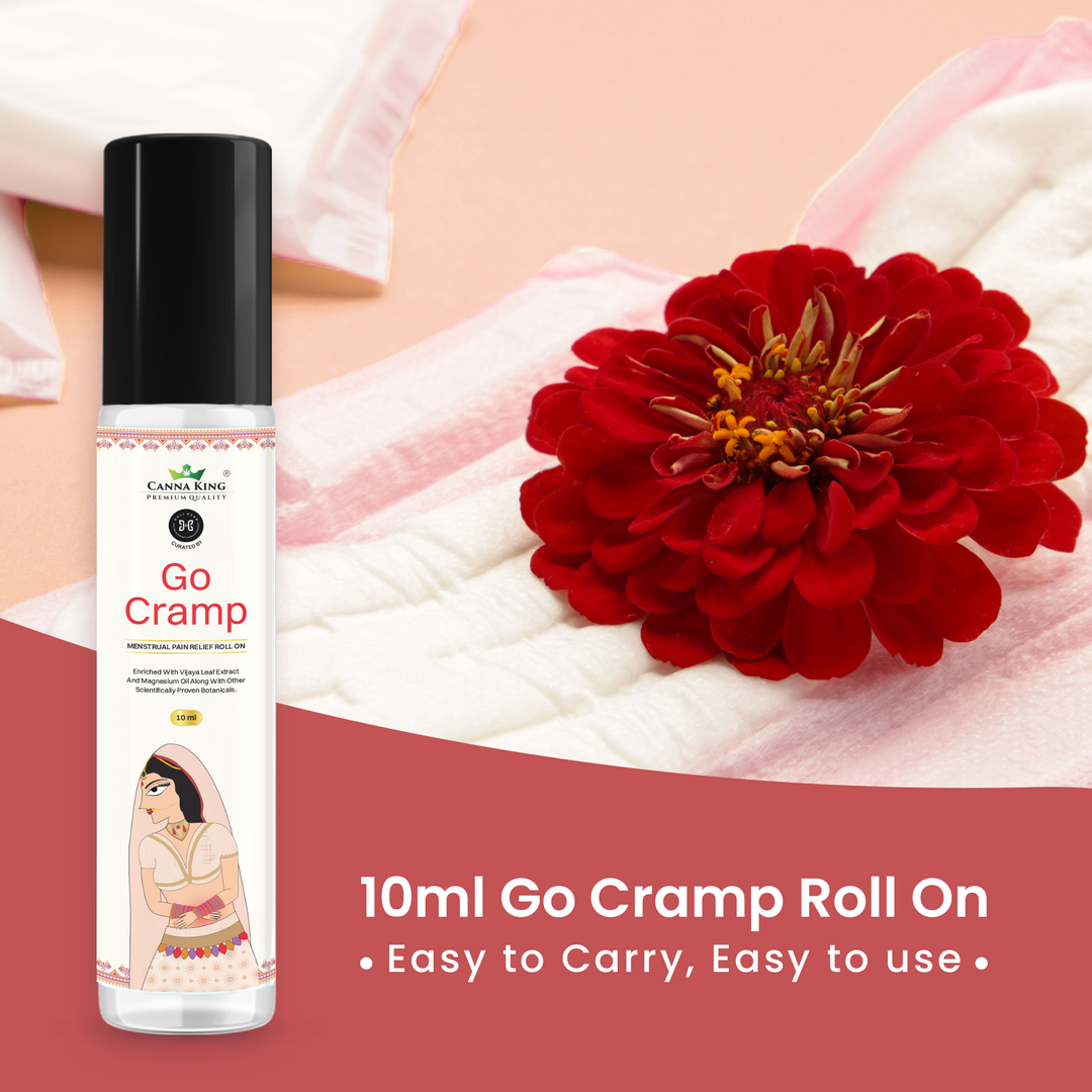 Cannaking Go Cramp: Menstrual Pain Relief Roll on- 10ml