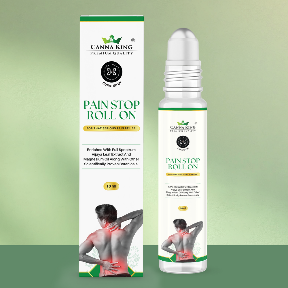 Cannaking Pain Stop Roll on, 10ml: For Ultimate Pain Relief