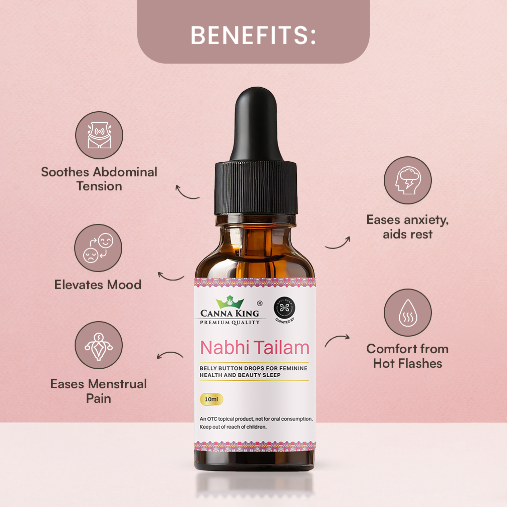 Cannaking Nabhi Tailam- Belly button drops- 10ml
