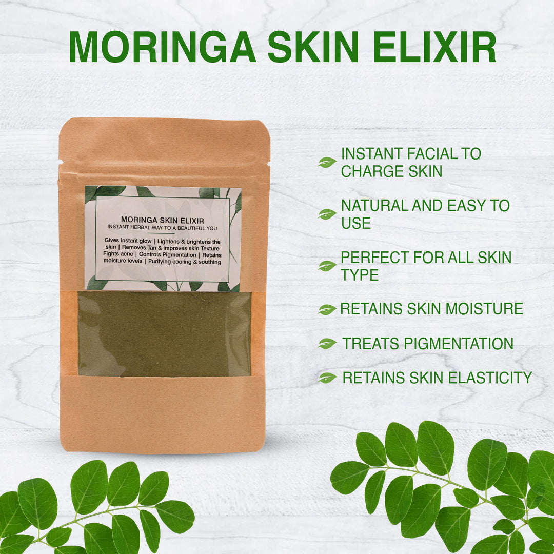 Daivik Moringa Moringa Skin Elixir | Herbal Face Pack