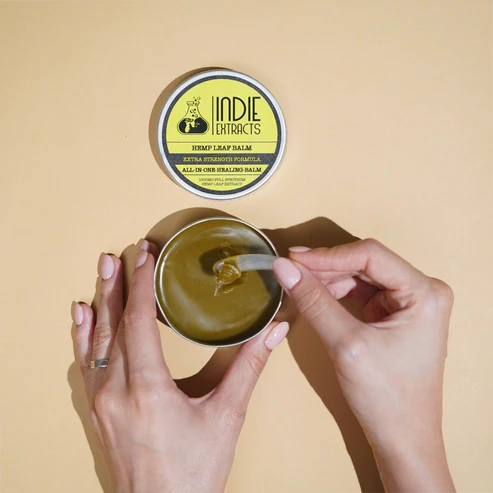 Indie Extracts Hemp Leaf | All-in-One Healing Balm | Lavender