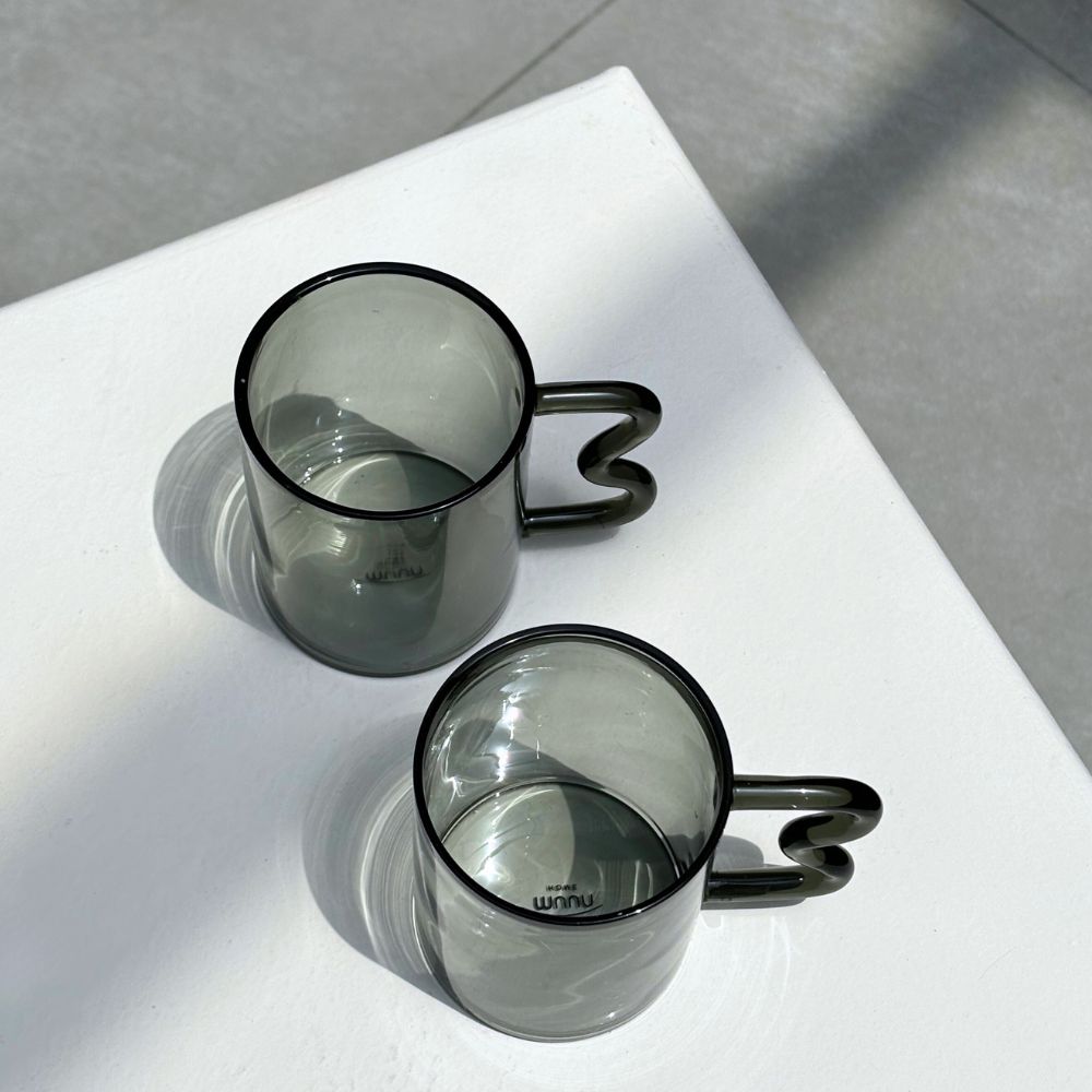 Muun Home Swirl Glass Cups