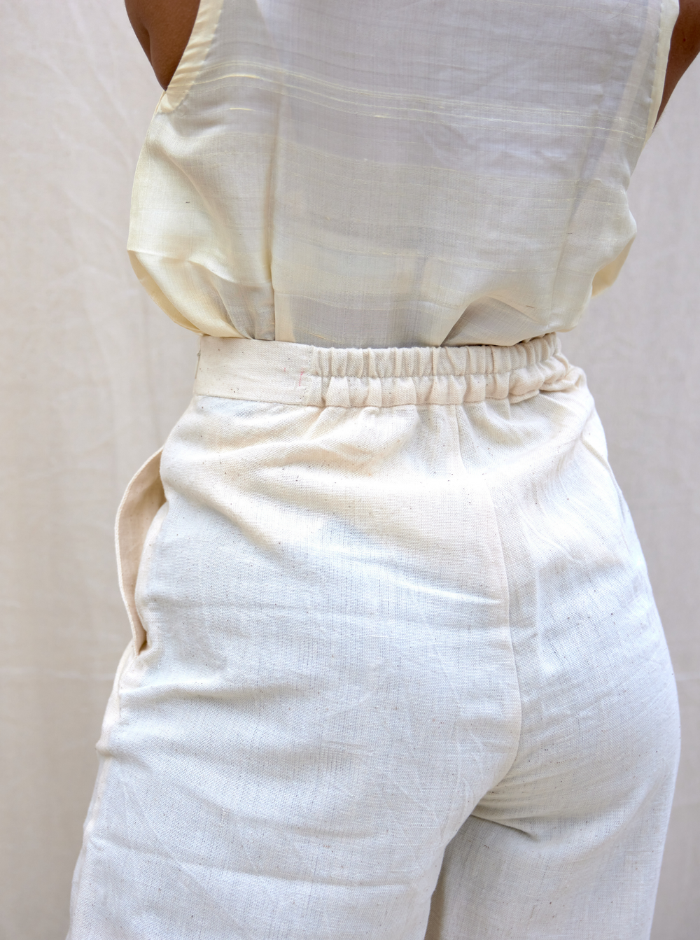 Unborn Studio Undyed - Pull on pants