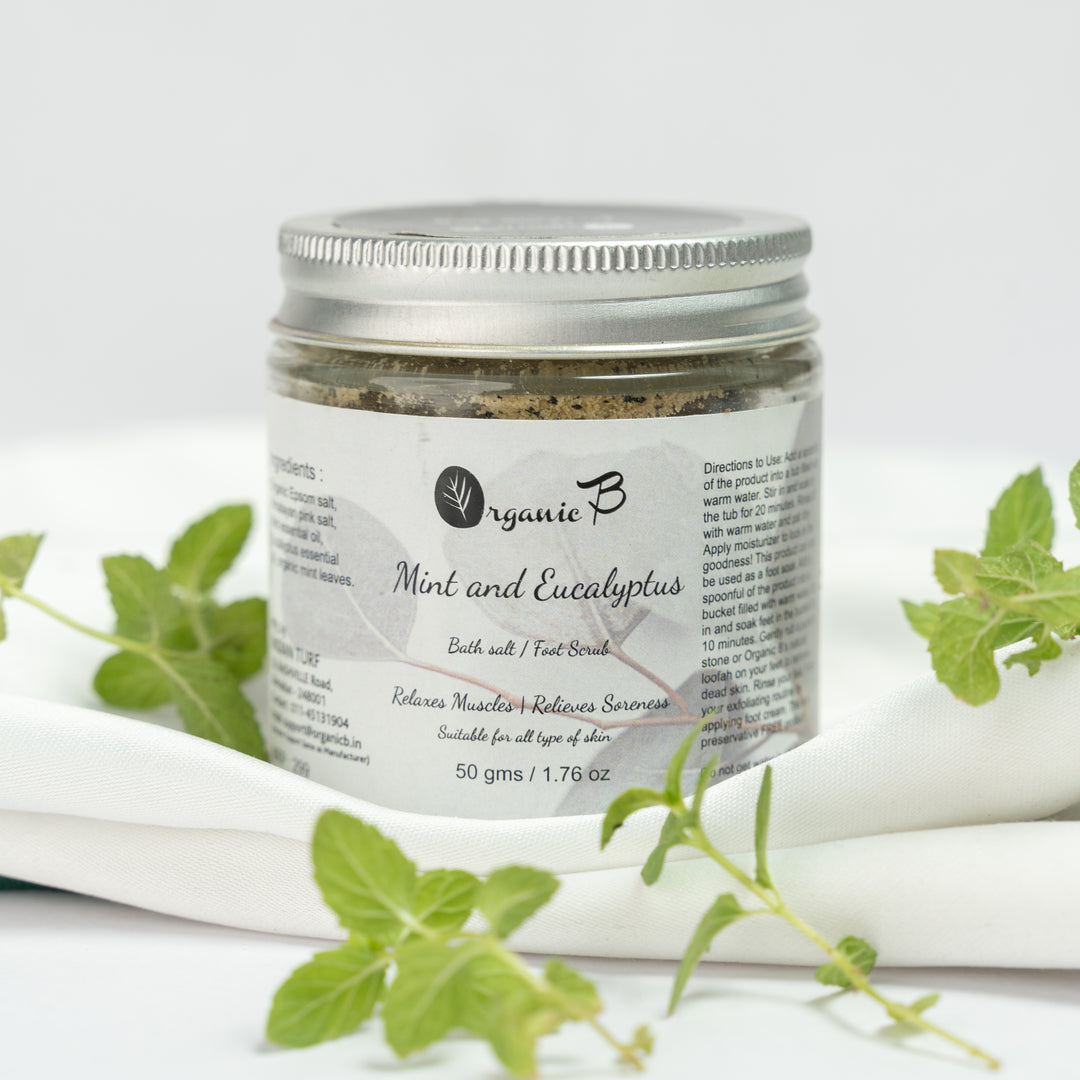 Organic B Minty & Eucalyptus Fresh Revival Bath Salt