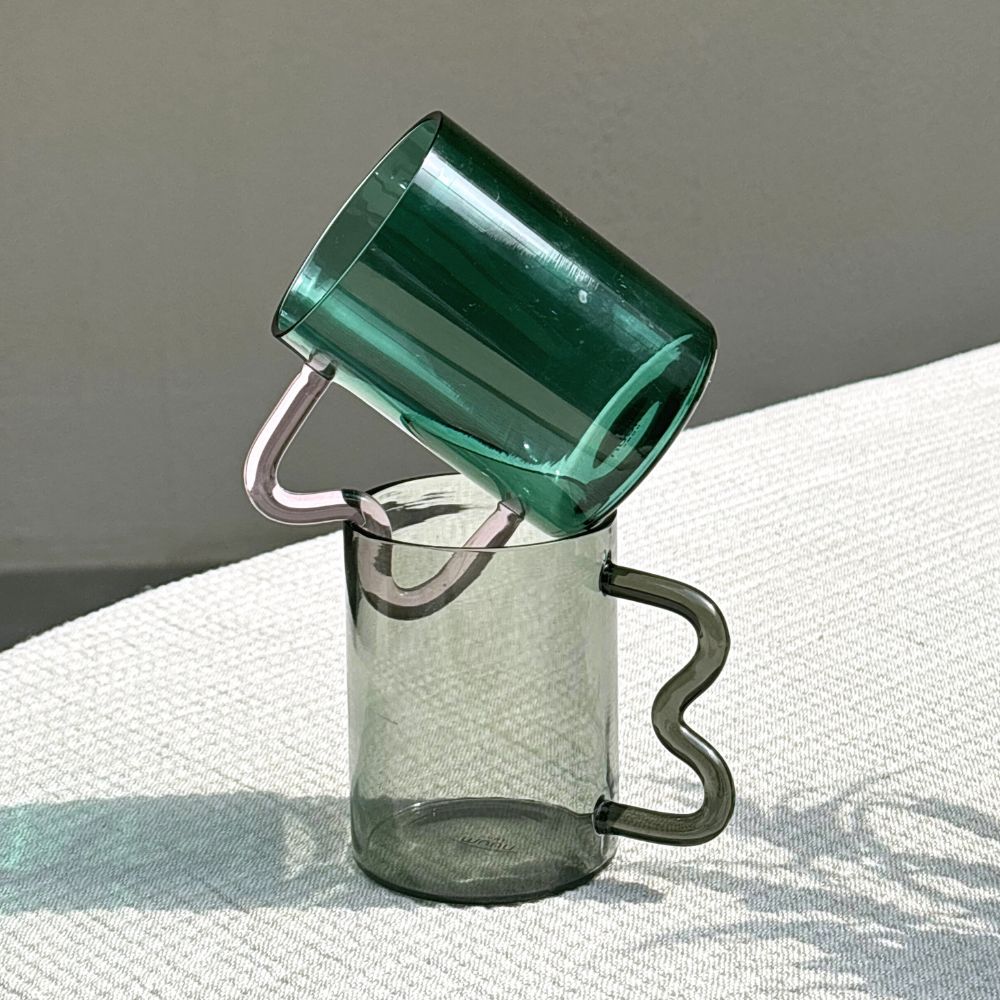 Muun Home Swirl Glass Cups