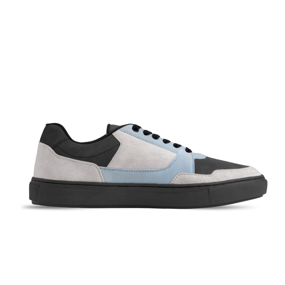 Pulse Blue Perforated Sneakers
