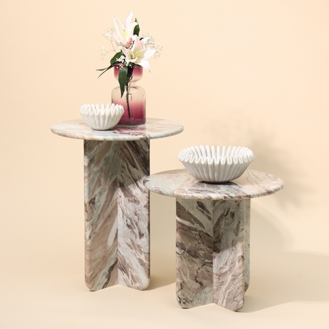Muun Home Norge Marble Table - Jupiter