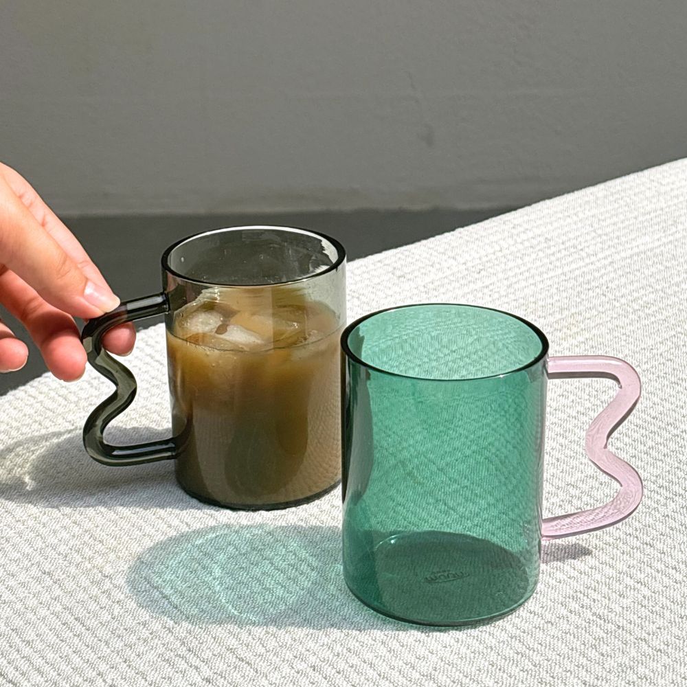 Muun Home Swirl Glass Cups