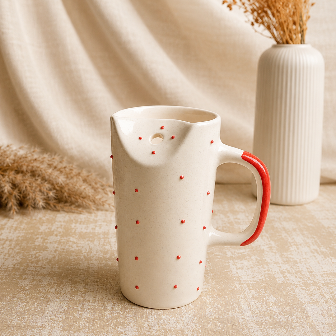 Artecasa Crimson Ceramic Sipper Hamper | Premium Raksha Bandhan Gift Hamper