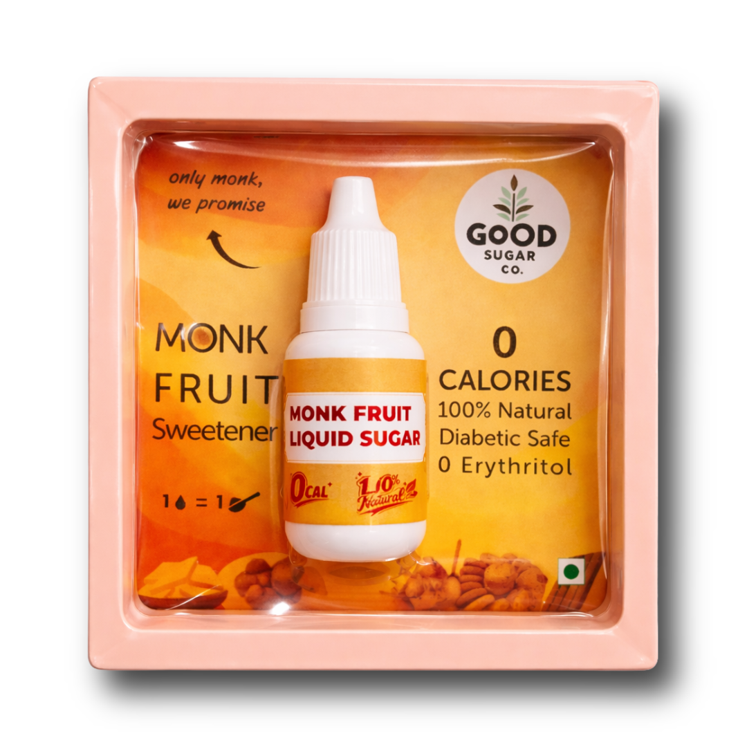 Good Sugar Co. Monk Fruit Liquid | Water + Monk Fruit | No Erythritol