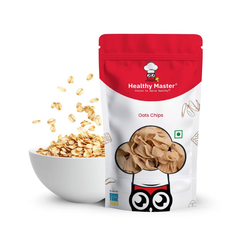 Healthy Master Light and Crispy Oats Chips (Cream and Onion)