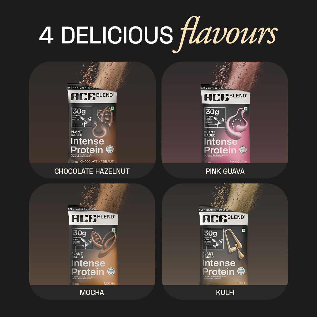 Ace Blend Premium Plant Protein | Intense