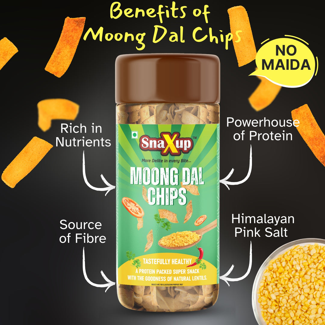 Snaxup Moong Dal Chips