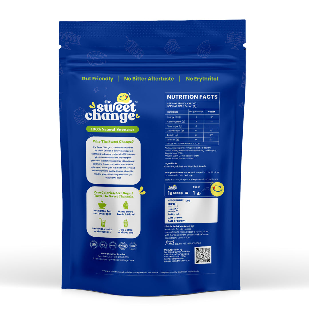 The Sweet Change Monk Fruit Powder