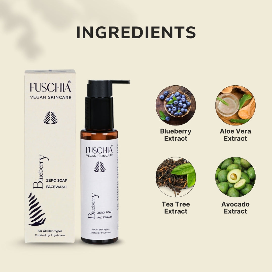Vegan Blueberry Face Wash