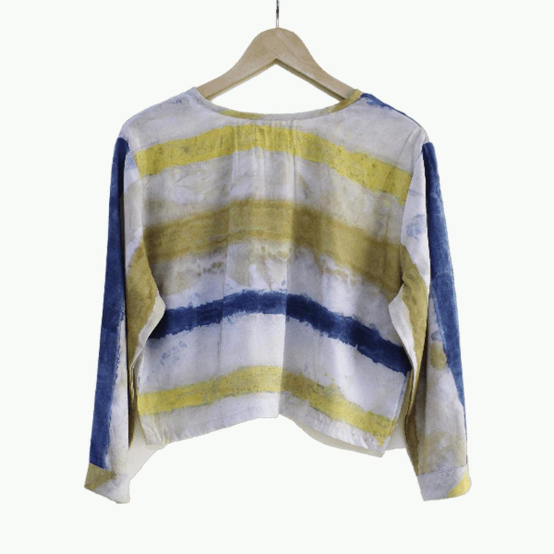 Bageeya "Rekha" Bamboo Blouse | Crafted with Ayurvedic Herbs