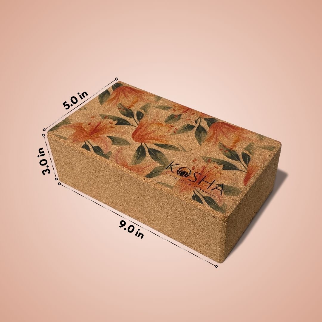 Kosha Yoga Cork Yoga Block/Brick