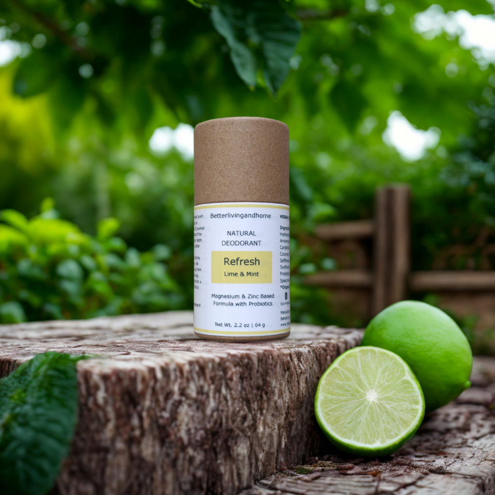Betterliving And Home Refresh - Lime & Mint Natural Deodorant