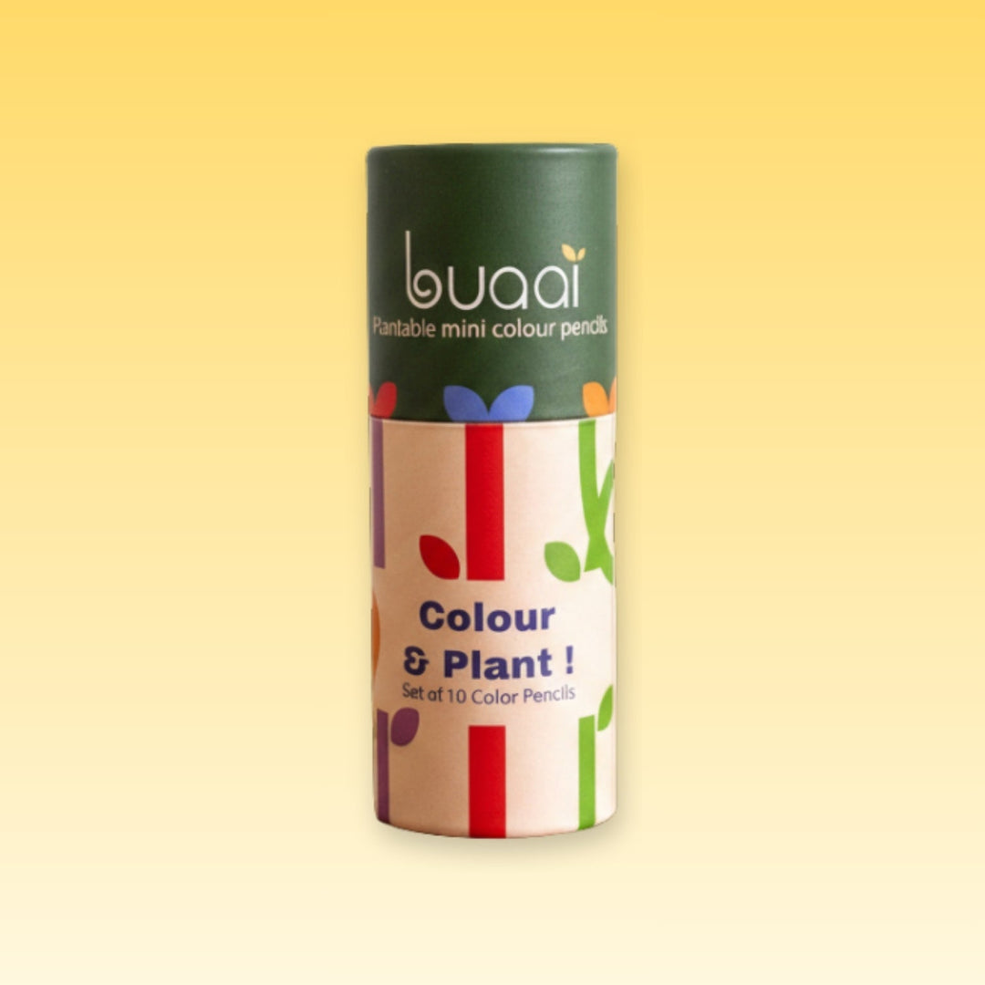 Plantable Seed Coloured Pencils (Set of 10)