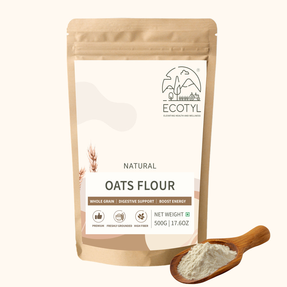 Ecotyl Oats Flour | Wholesome Flour | High Fibre | 500g