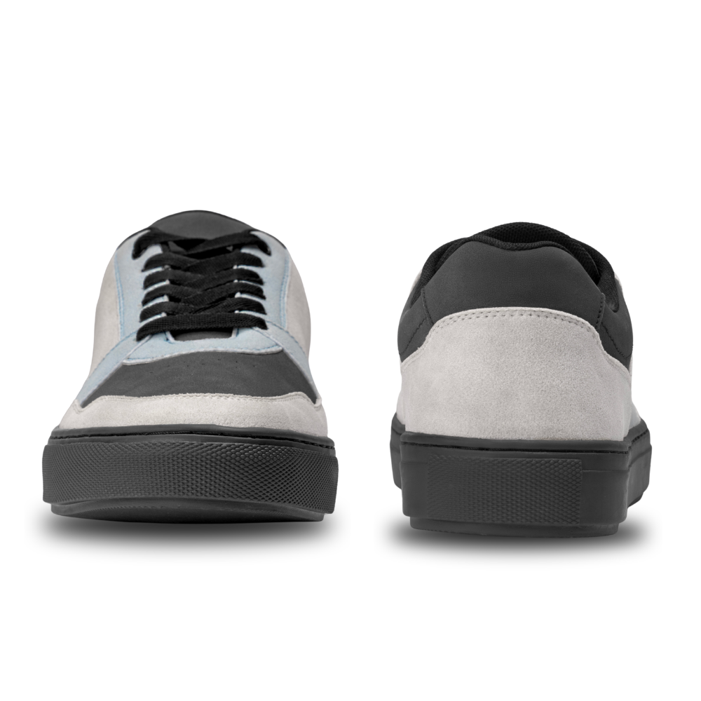 Pulse Blue Perforated Sneakers
