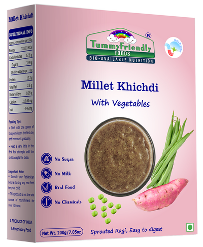 Organic Millet Khichdi Mix with Vegetables | No Chemicals | 200g