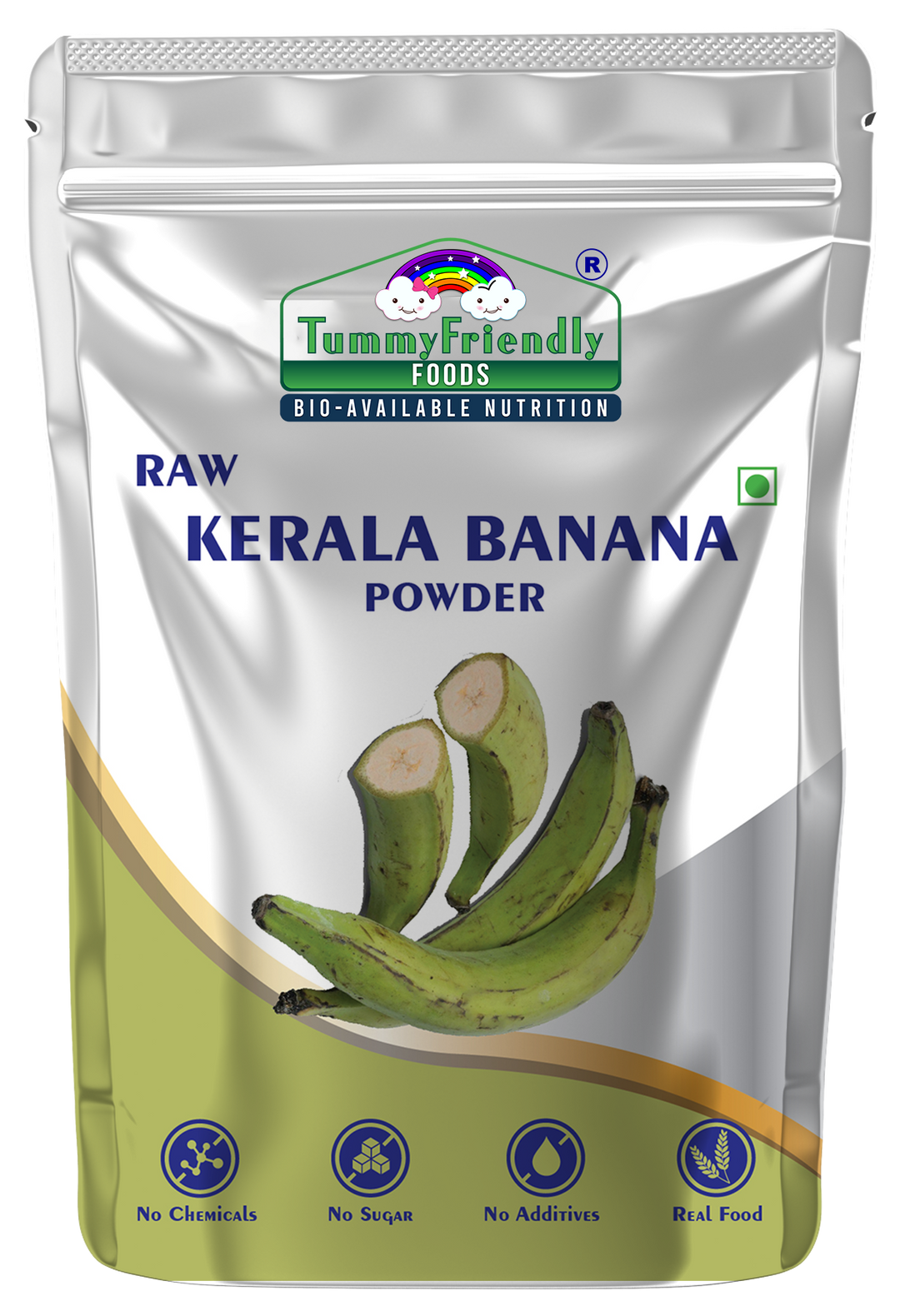 TummyFriendly Foods Organic Raw Kerala Banana Powder | 8 months and up | No Chemicals | 200g each (Pack of 2)