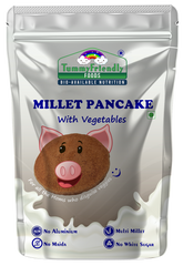 TummyFriendly Foods Organic Millet Pancake Mix with Vegetables | Aluminium-Free | 800g