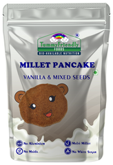 TummyFriendly Foods Organic Millet Pancake Mix | Vanilla and Mixed Seeds | Multi Millet | For Kids and Adults | 800g