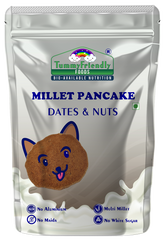 TummyFriendly Foods Organic Millet Pancake Mix | Dates and Nuts | Multi Millet | For Kids and Adults | 800g