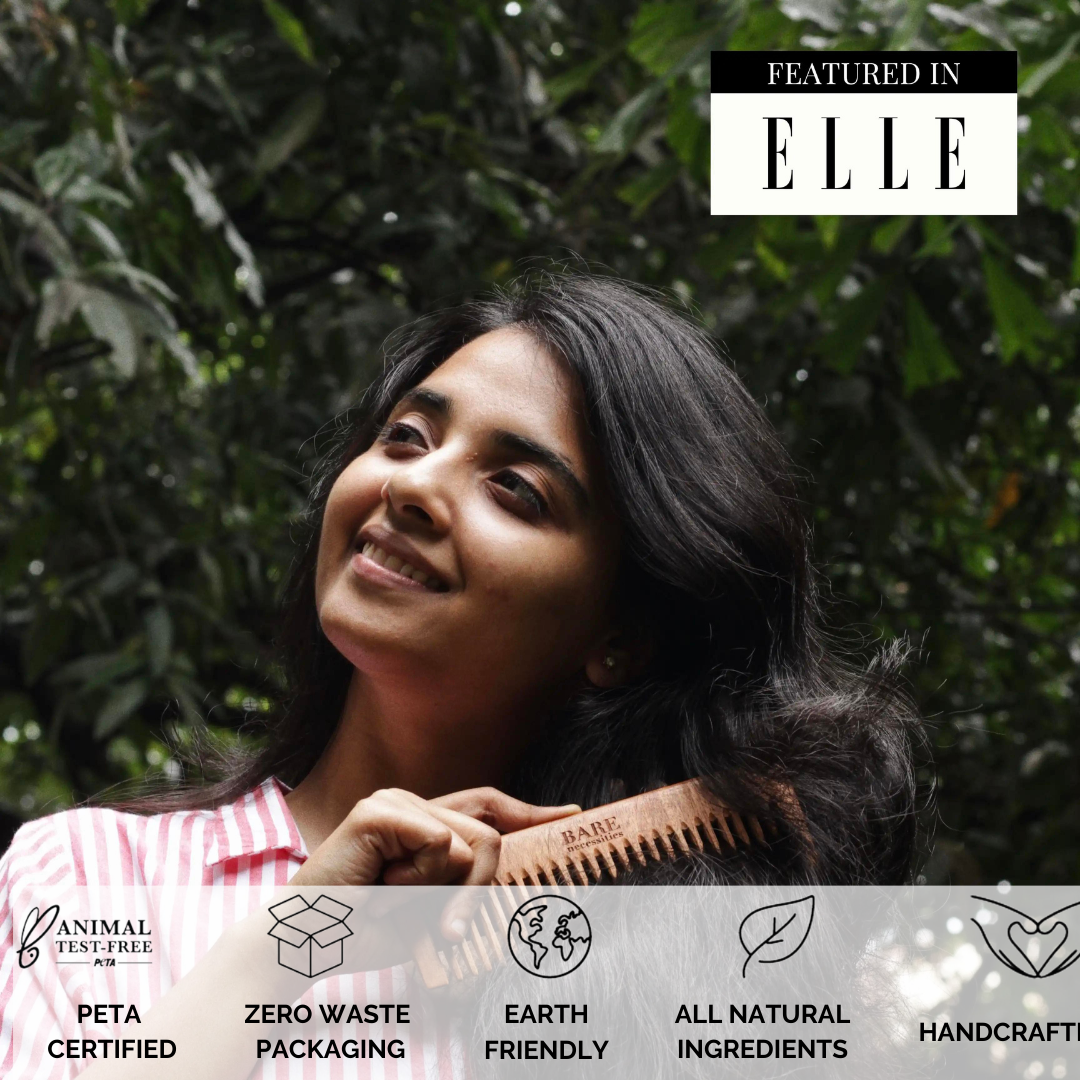 Bare Necessities Handmade Neem Wooden Comb