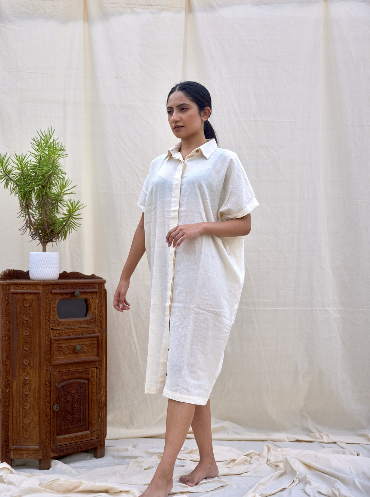 Undyed - Shirt dress