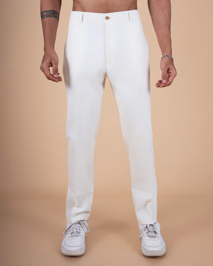 Elegant White Pant image