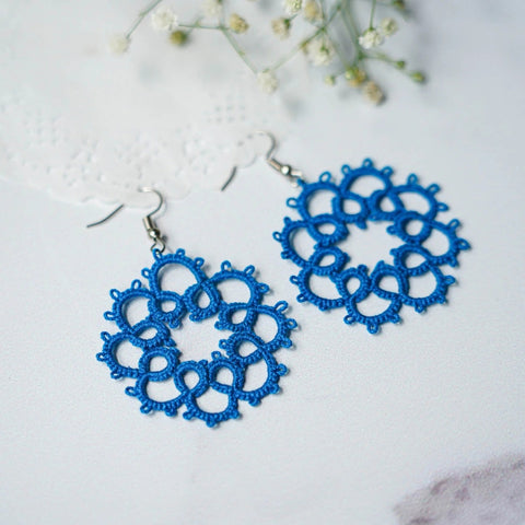 Knots To Nodes Azure Dream Earrings