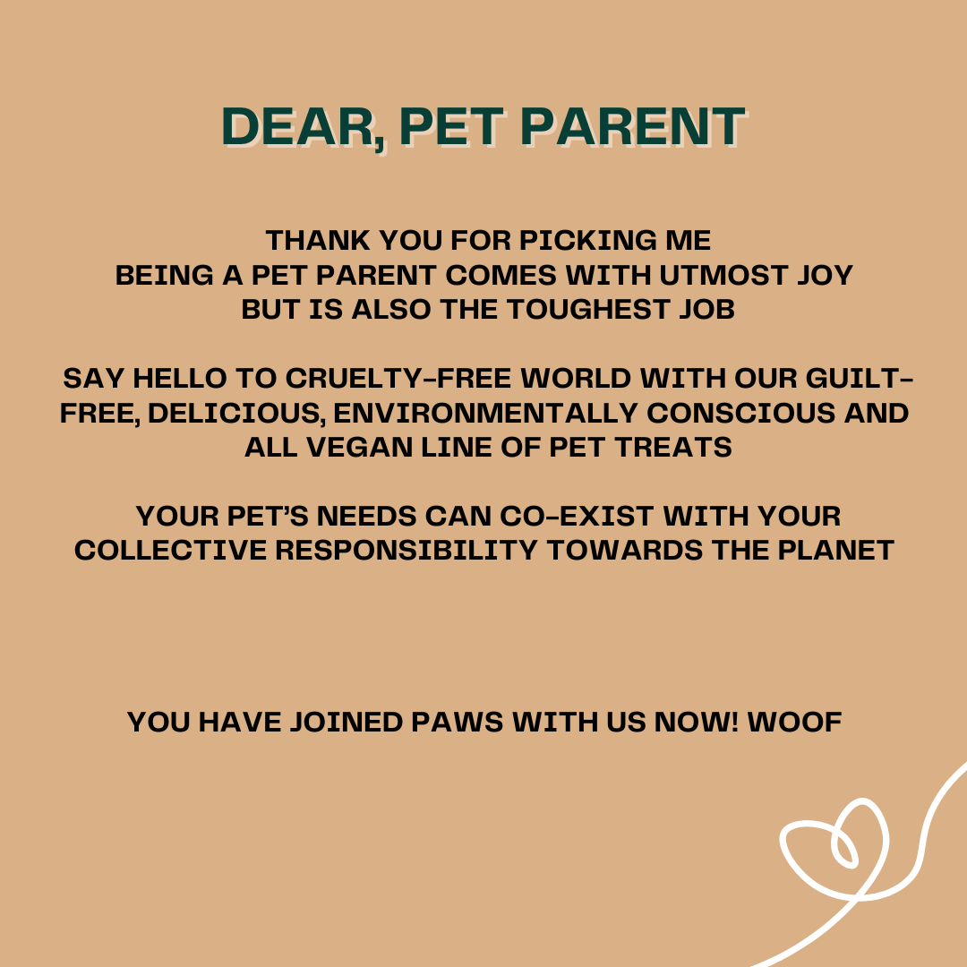 Paws For Greens Vegan Treats- Carrot and Pumpkin Flavour - 100 gm