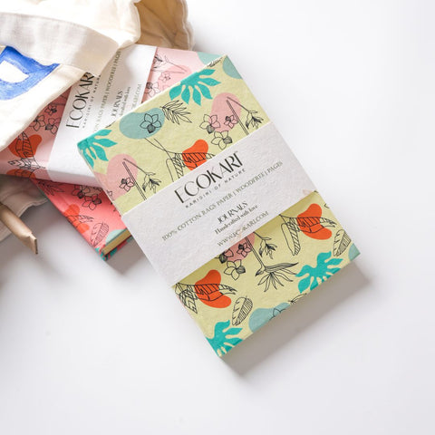 Ecokari Floral Blossom Handmade Paper Journal